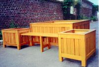 Jardini�re urbaine AGORA -  Ensemble jardini�res et bancs