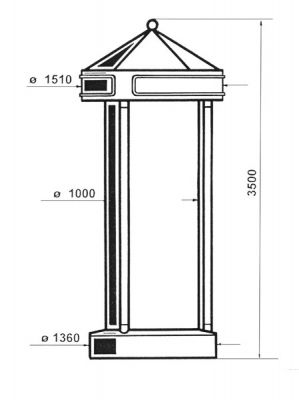 Colonne ZENITH  - 1 -