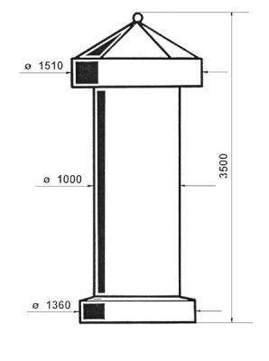 Colonne ZENITH    - 2 -