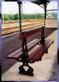 Banc urbain PARIS    - simple ou double -